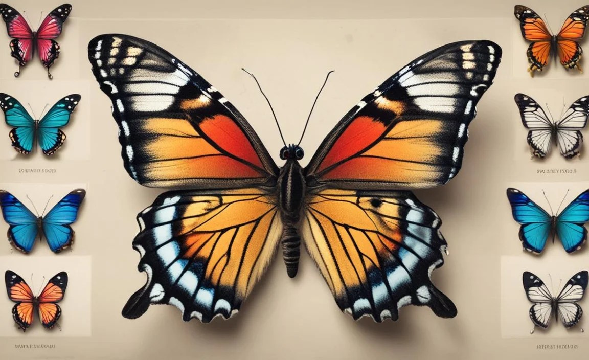 Butterfly Color Pattern Identification Guide