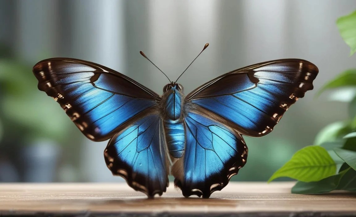 Drawing Inspiration From Blue Morpho Patterns