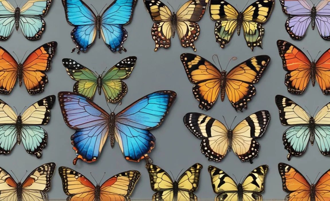 Examples of Butterfly Color Patterns