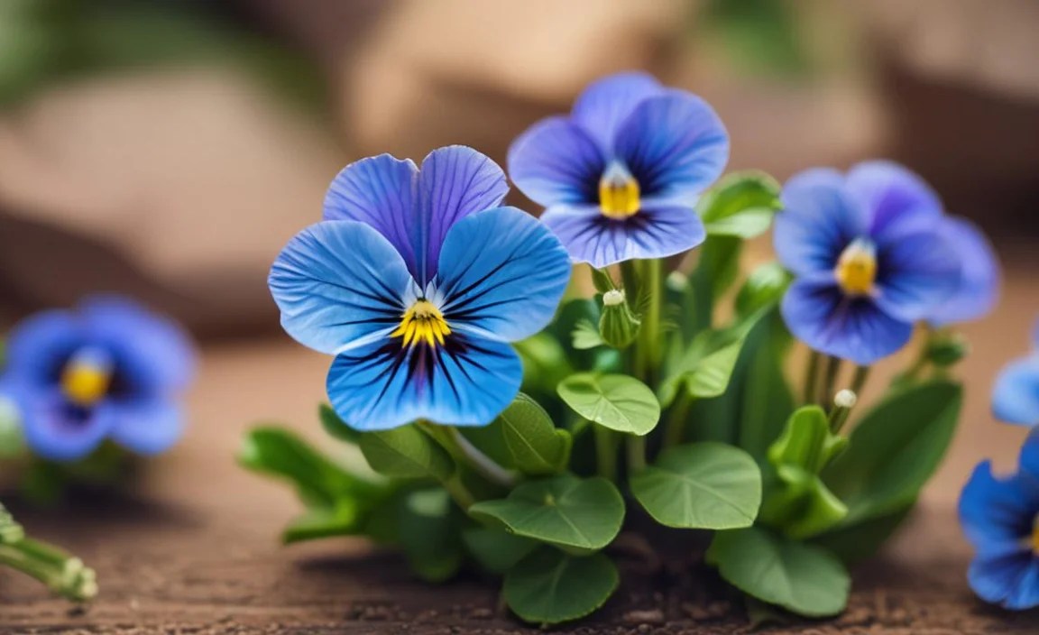 Identifying the African Blue Pansy