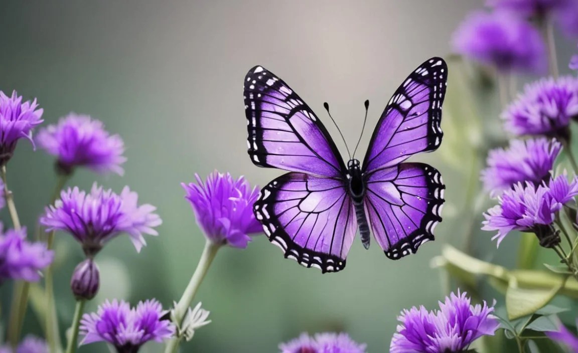 Understanding Purple Butterfly Colors