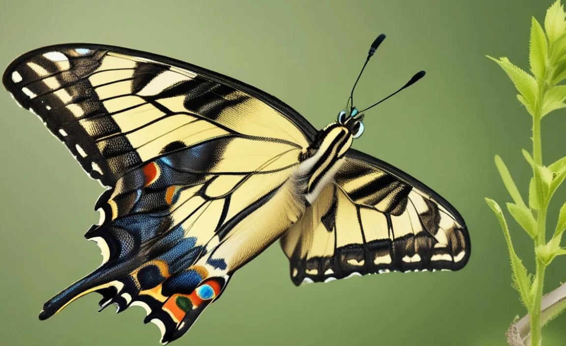 1. When did swallowtail butterflies first appear?