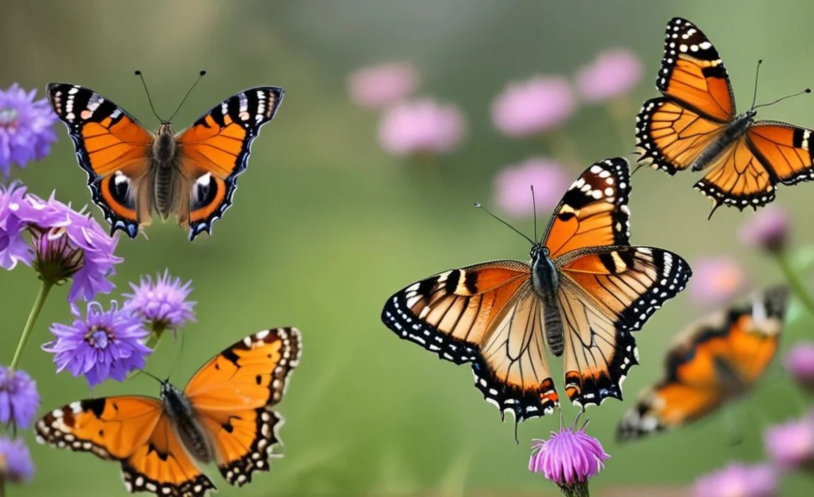 2. Peacock (Aglais io)