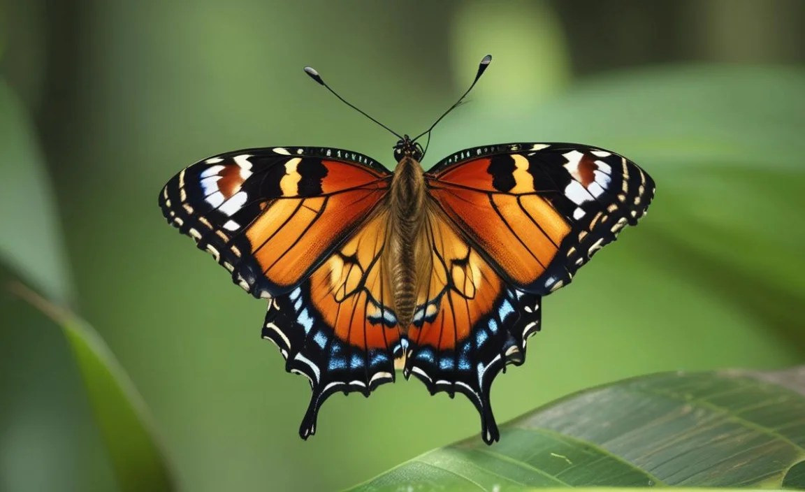 4. What do Amazonian butterflies eat?