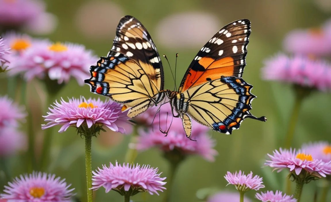 4. What do butterfly caterpillars eat?