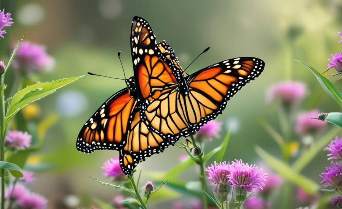 How can I create a monarch-friendly garden?