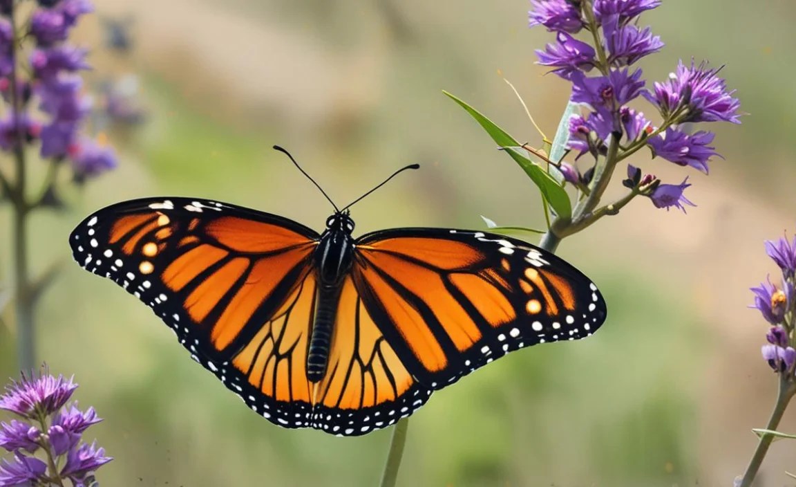 How do monarch butterflies navigate during migration?