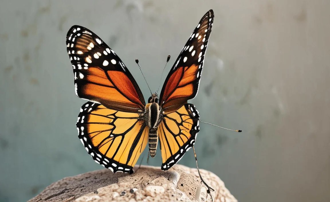 Monarch Butterfly Wing Patterns