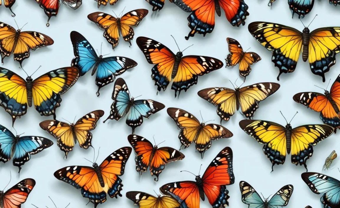 Morpho Butterflies
