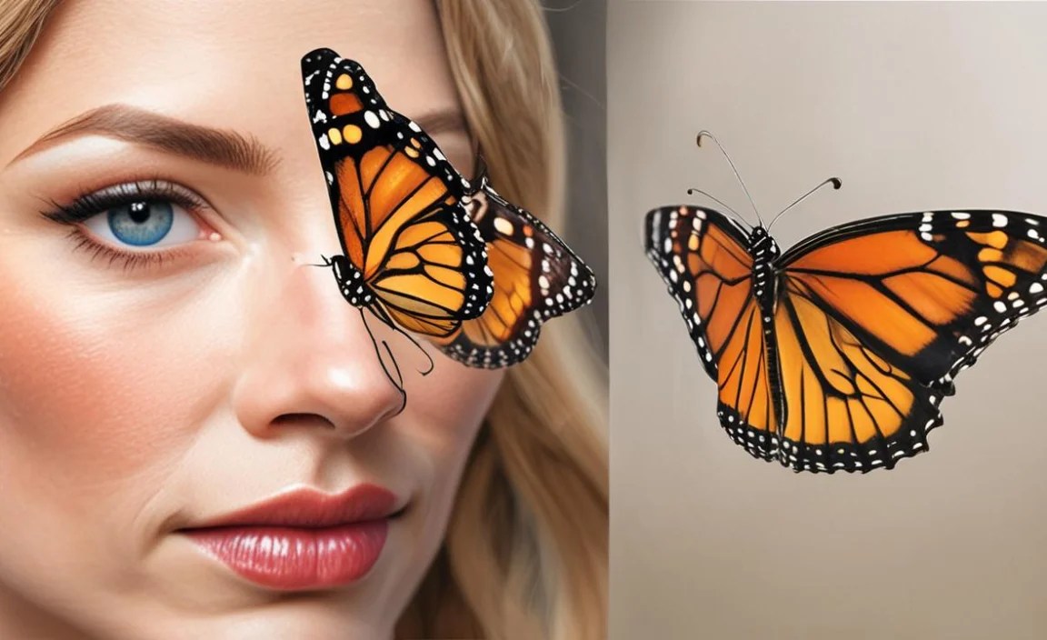 Painted Lady Butterfly Wing Patterns