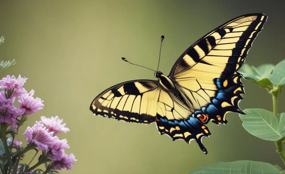 Two-tailed Swallowtail (Papilio multicaudata)