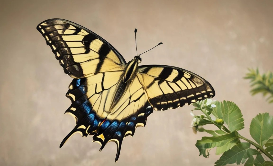 What do Tiger Swallowtail caterpillars eat?