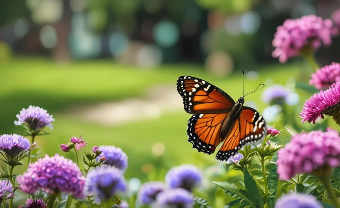 What plants attract butterflies?