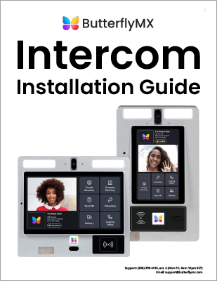 Installer documentation | ButterflyMX