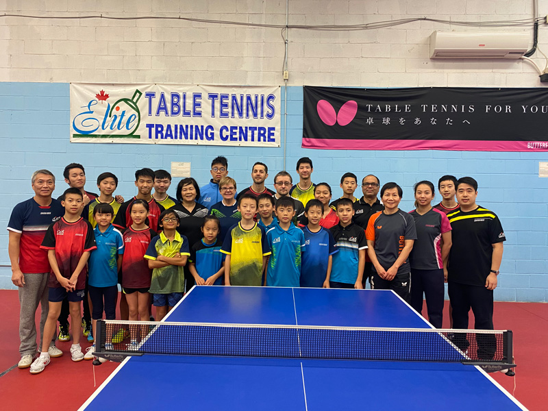 WAB CLUB FEATURE Canadian Elite Table Tennis Centre Butterfly
