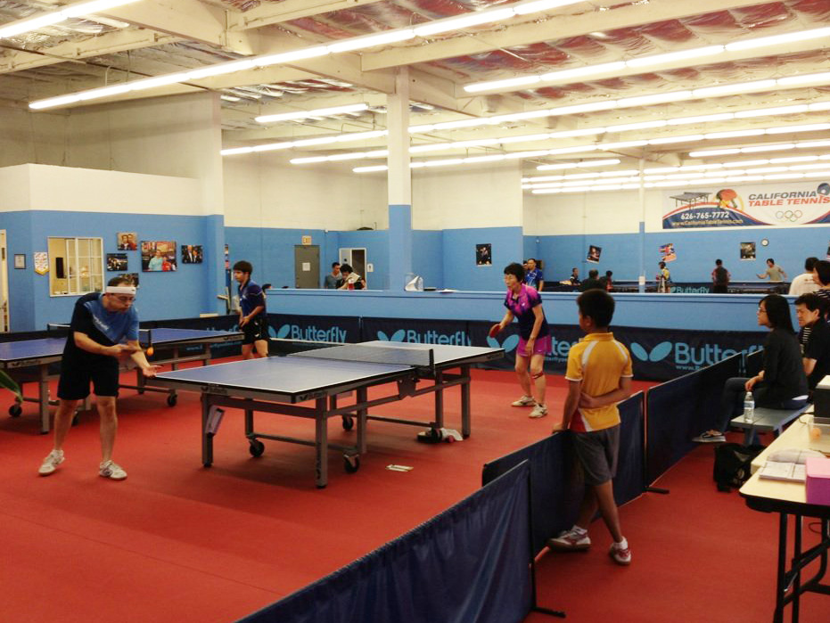 WAB Club Feature California Table Tennis Butterfly Table Tennis