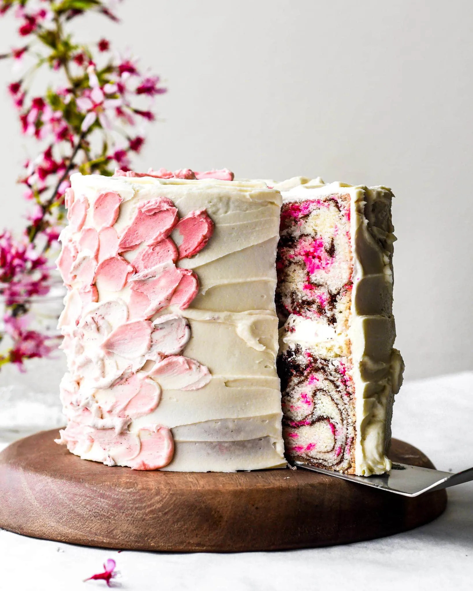 Cherry Blossom Cake Buttermilk by Sam