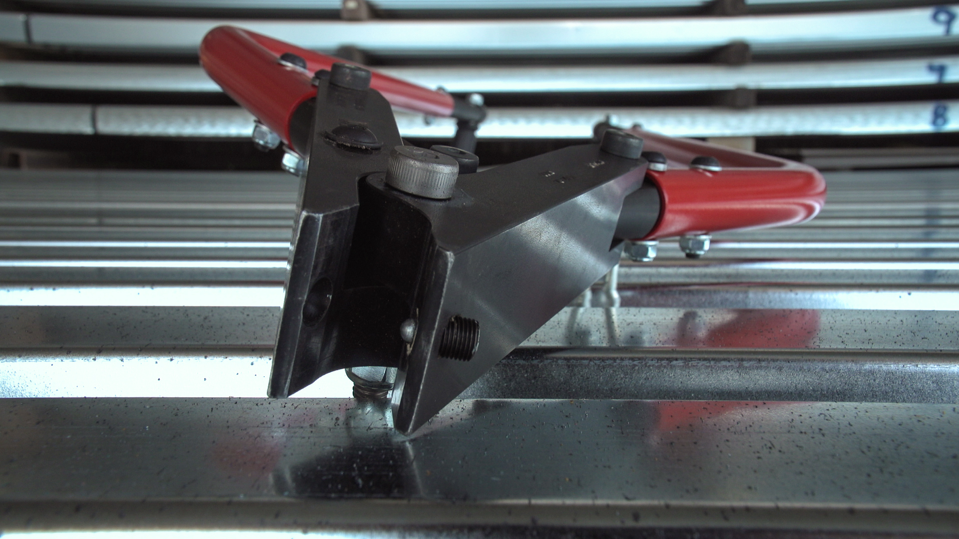 How To Rent A Deck Demon Button Punch Tool For Metal Decking