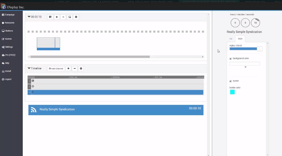 Digital Signage Software Subscription E Display Store