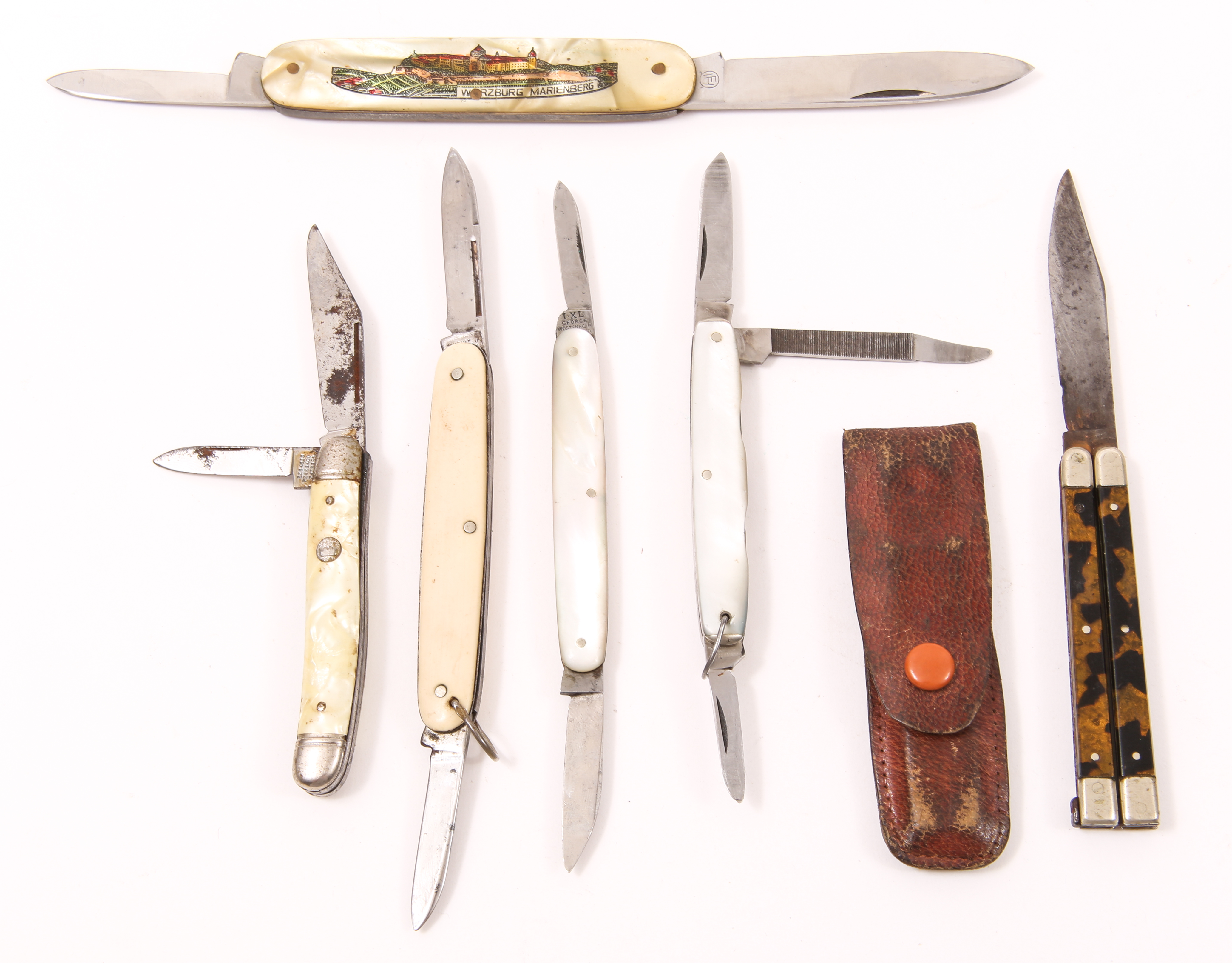 Lot Detail FOLDING POCKET KNIVES LOT OF 6