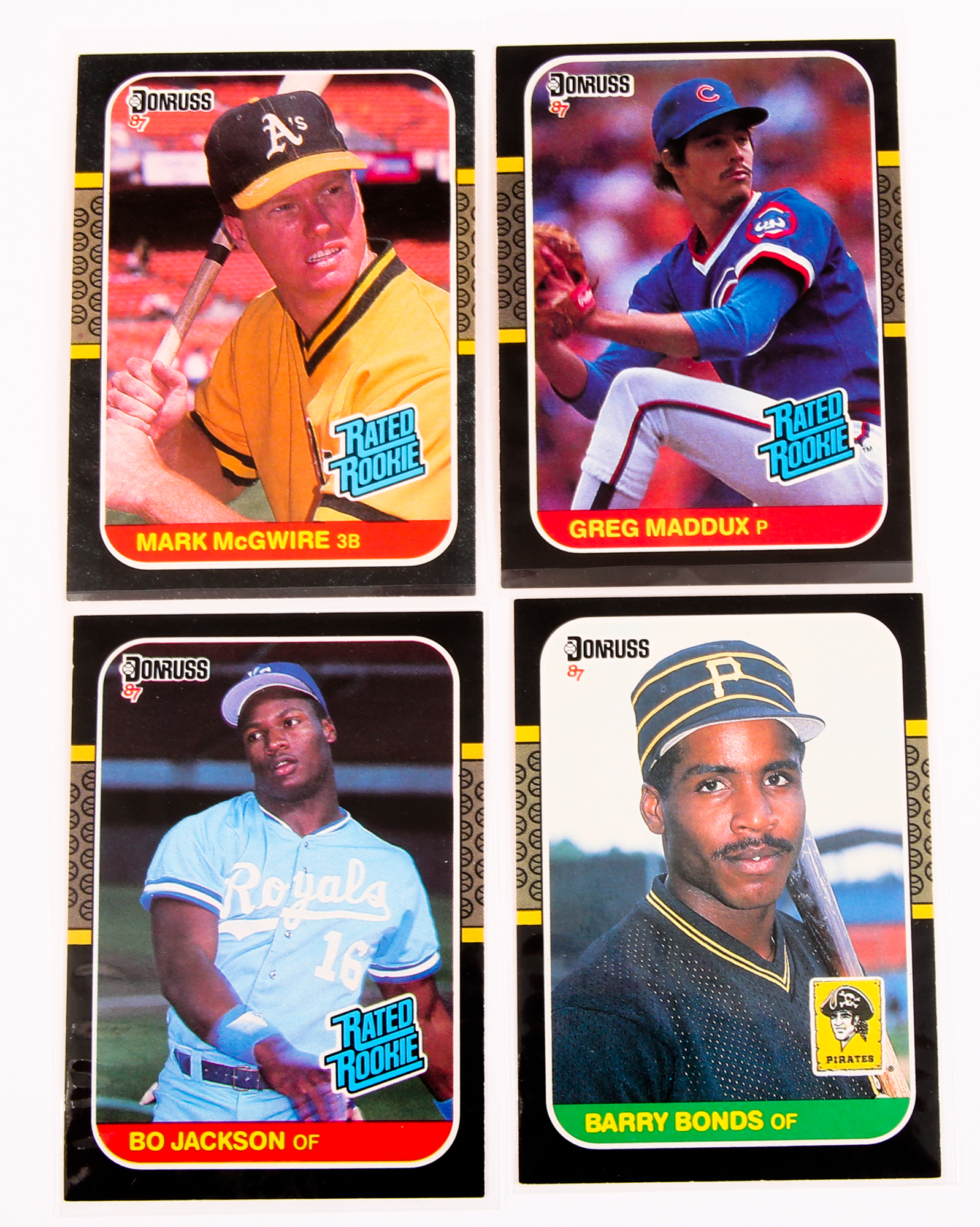 Lot Detail BETTER 1986 DONRUSS BASEBALL CARD SET LOT OF 4