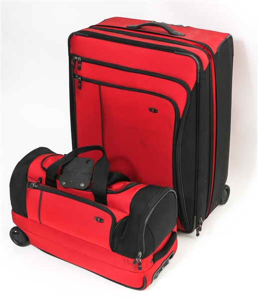 Lot Detail VICTORINOX SWISS ARMY RED LUGGAGE LOT OF 2