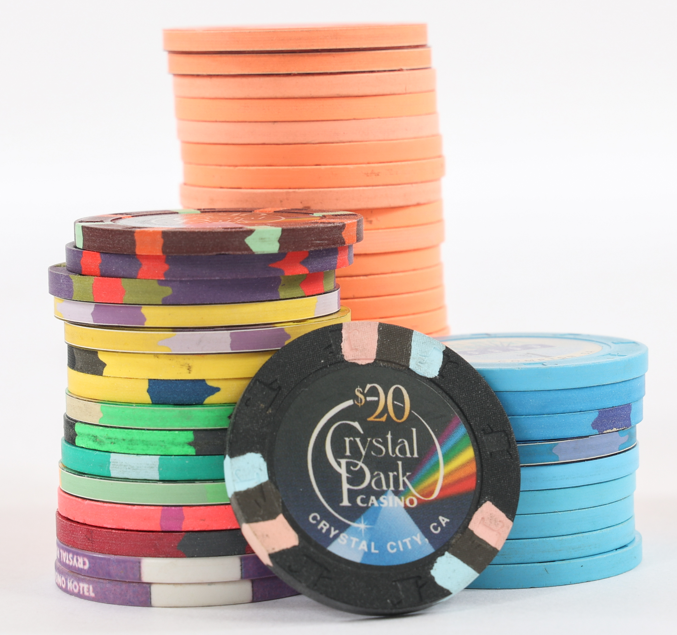 Lot Detail CRYSTAL PARK CALIFORNIA CASINO CHIPS