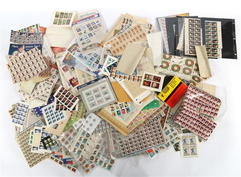 Lot Detail INTERNATIONAL & DOMESTIC UNUSED POSTAGE STAMPS