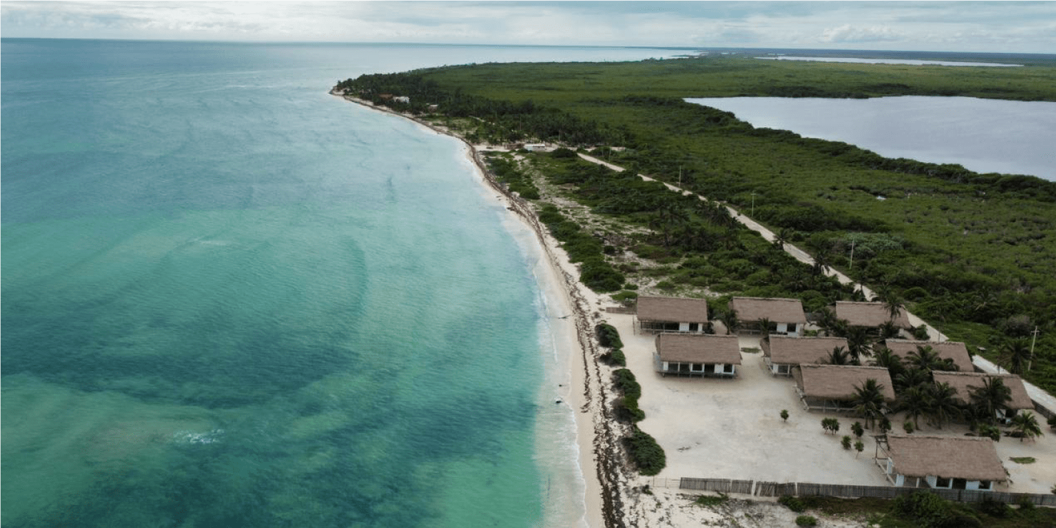 Lots for sale in Mahahual LOTES FRENTE AL MAR DE MAHAHUAL Buy Bacalar