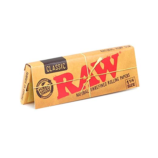 Buy Raw Unrefined Classic 1.25 papers Organic Rolling Papers Buy CBD