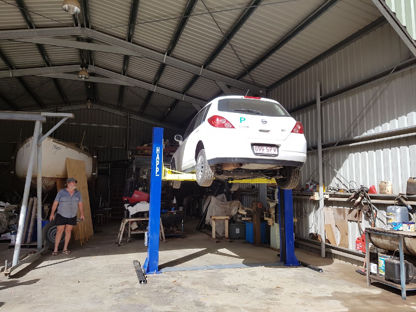 Buy HAPP Auto Performance Products Hoist HAPP35P 4T 2 Post Floor