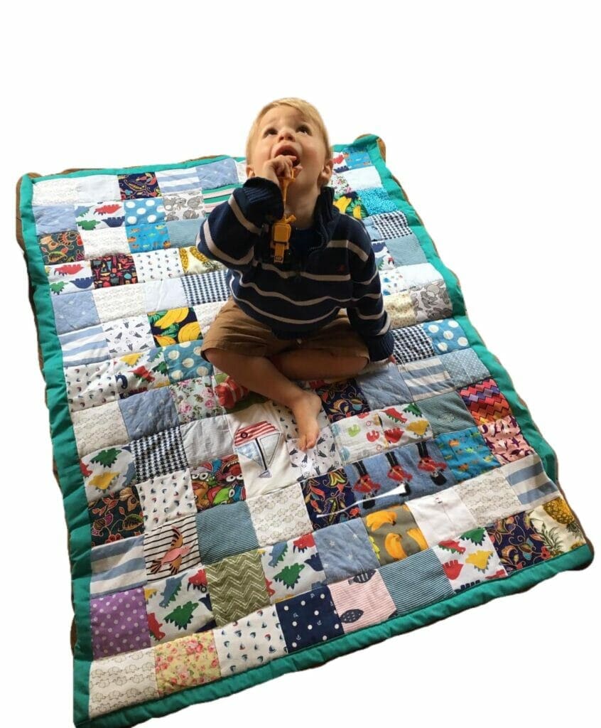 Patchwork Memory Quilt (Cot Bed) Buy Indie