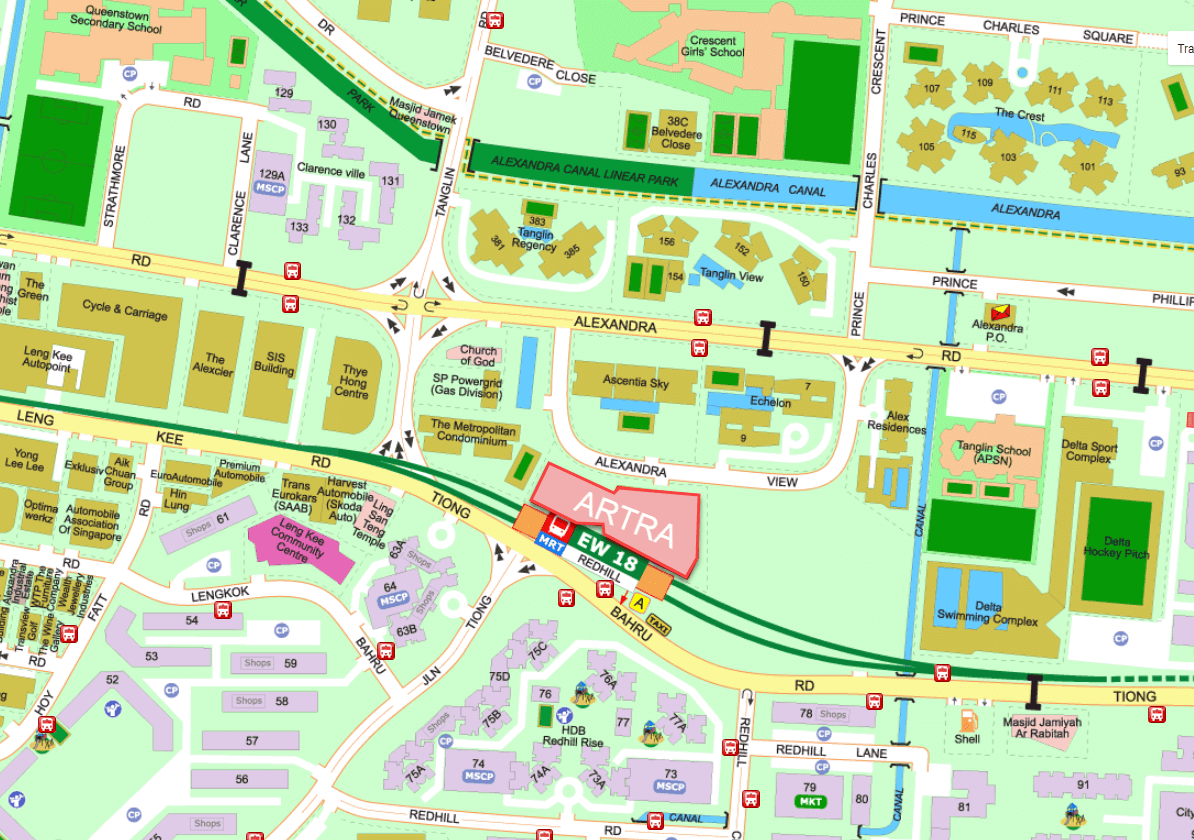 ARTRA Singapore New Condo Launch Linked To Redhill MRT District 3
