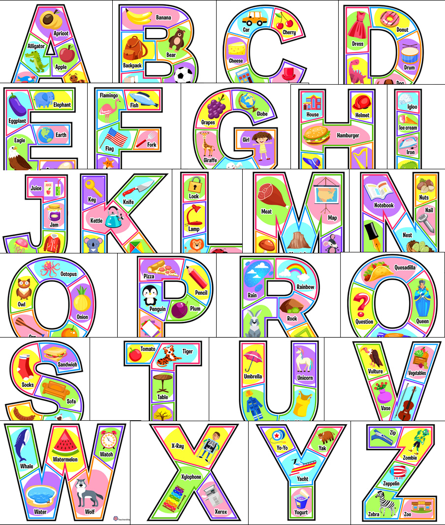 Printable Alphabet Puzzles BuyLapbook