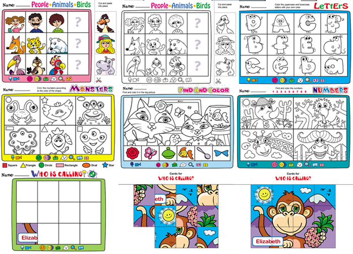 ZoomThemed Worksheets and Activities BuyLapbook