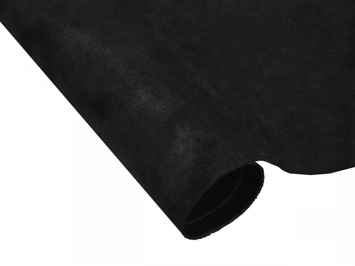 Resin & Suede Split Calf Leather