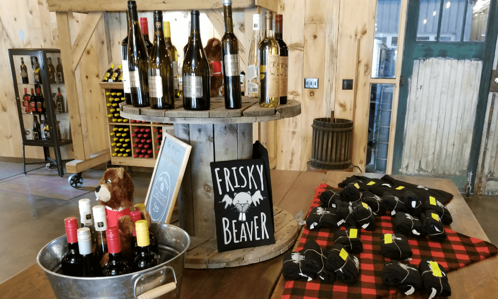 Frisky Beaver Winery Travel, Shop, Cook, Have Fun!