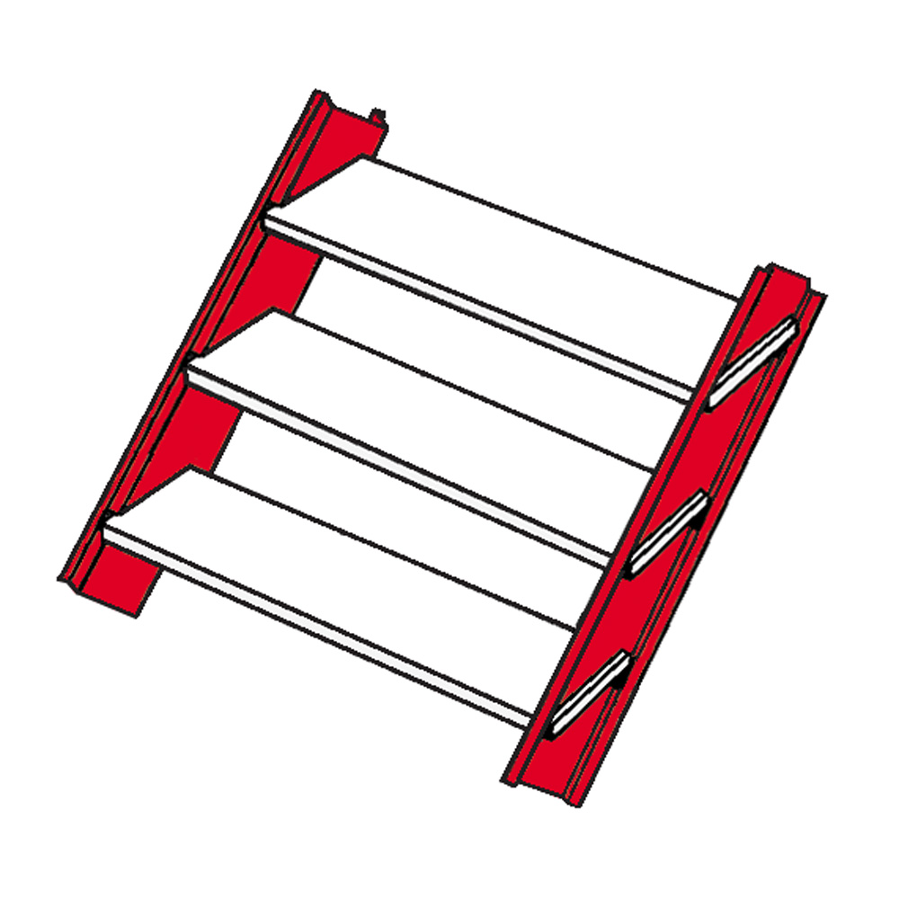 Bilco Basement Door Galvanized Steel Stair Stringers eBay