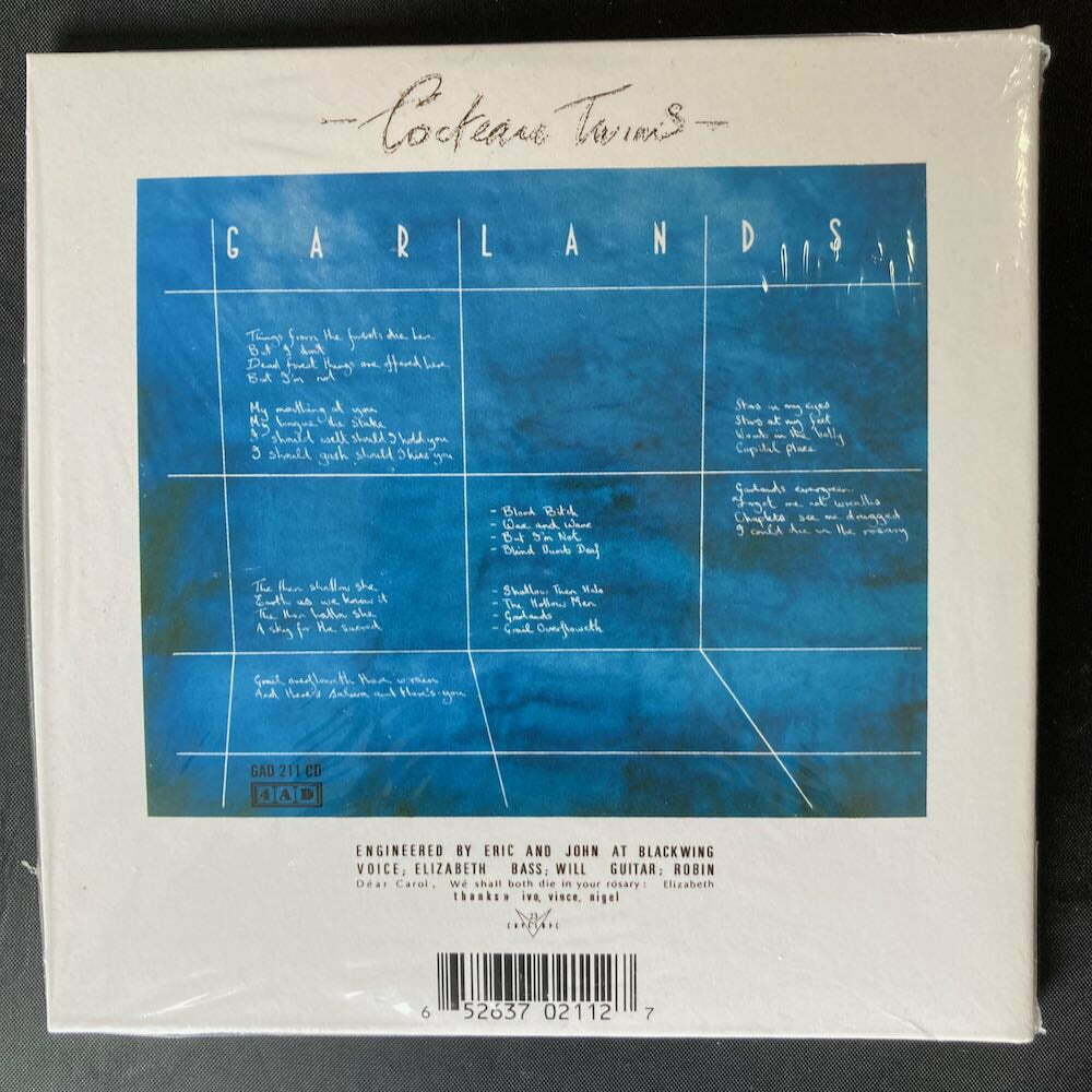 Cocteau Twins Garlands CD, Remastered Reissue, 4AD, Newest Pressing