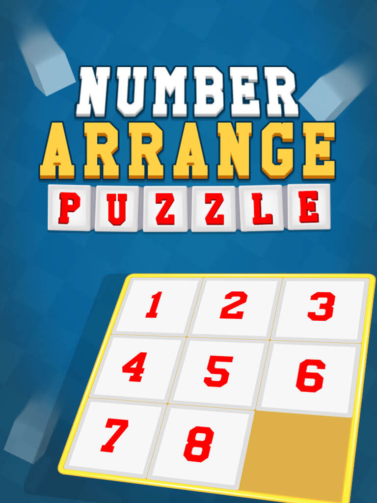 Number Sliding Puzzle Game For Kids & Adults + Ready For Publish