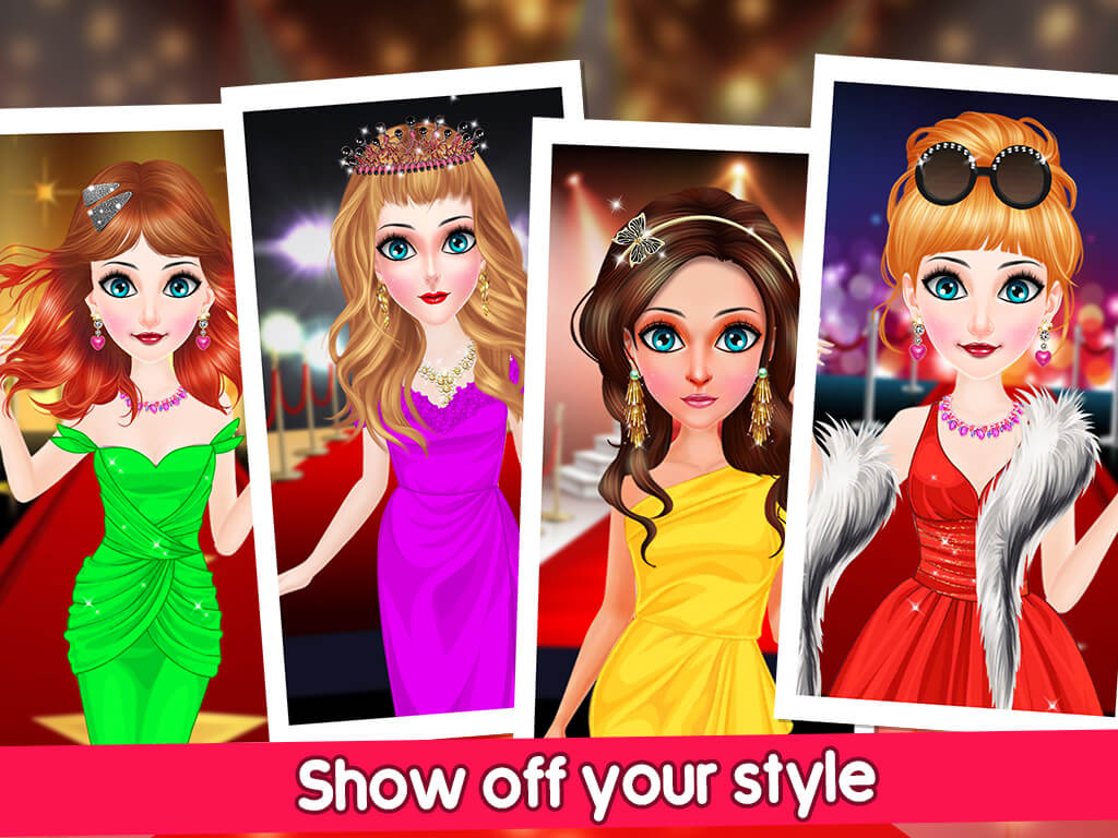RedCarpet DressUp Game + Top DressUp Game + Ready For Publish