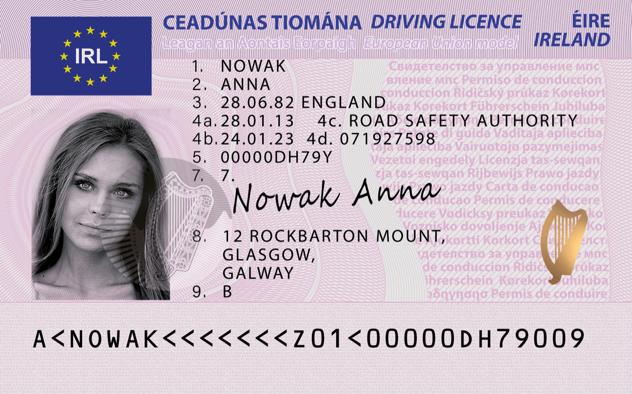Ireland Driving Licence, Driving Licence for sale, Best 1