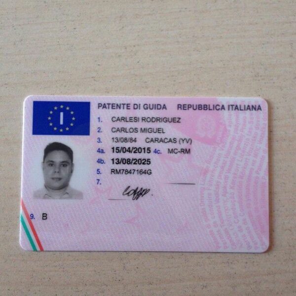 Italy driver's licence, Driving Licence for sale, Best 5