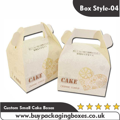 Custom Small Cake Boxes Stylish & EcoFriendly Packaging