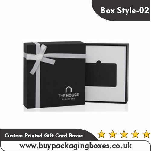 Custom Printed Gift Card Boxes Custom Gift Boxes With Logo
