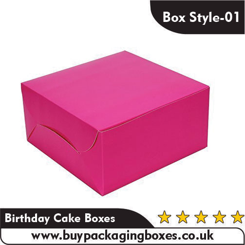 Custom Birthday Cake Boxes Stylish & Secure Packaging