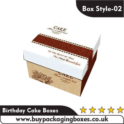 Custom Birthday Cake Boxes Stylish & Secure Packaging