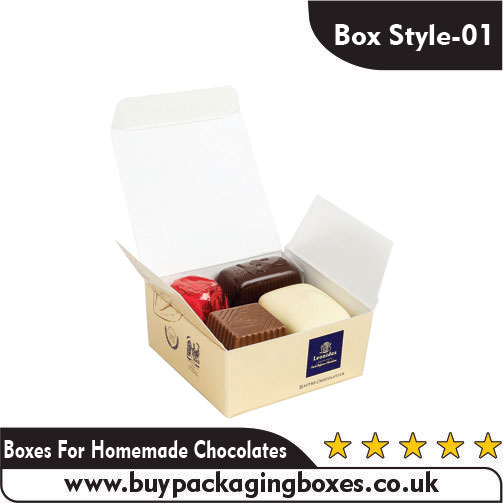 Custom Boxes For Homemade Chocolates Elegant & Durable