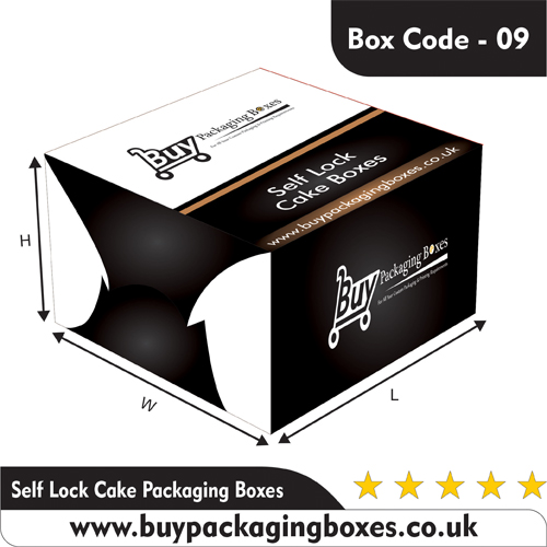 Unique Custom SelfLock Cake Box Solutions Shop Now!