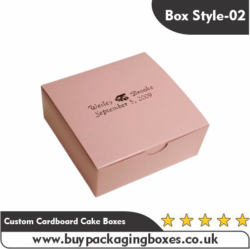 Custom Cardboard Cake Boxes Wholesale Manufacture Printing